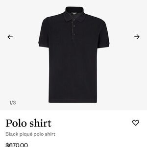 Fendi polo shirt